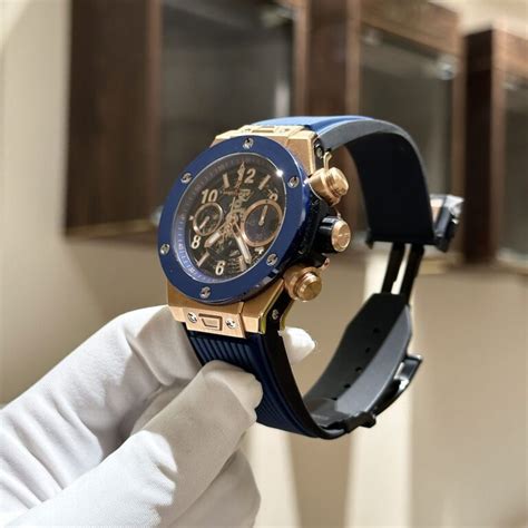 Đồng hồ Hublot nam Rep 11 Big Bang Unico King Gold nhà máy .